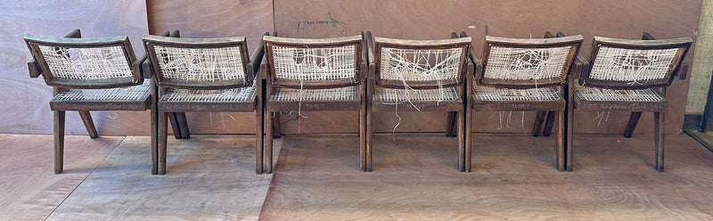 Set of 6 office chairs. Available individually.