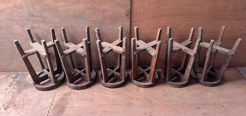 Set of 6 barstools. Available individually.